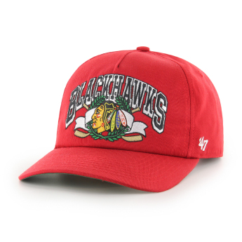 Chicago Blackhawks czapka baseballówka Laurel ’47 CAPTAIN DTR red