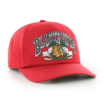 Chicago Blackhawks czapka baseballówka Laurel ’47 CAPTAIN DTR red