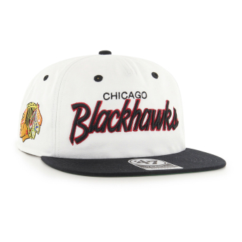 Chicago Blackhawks czapka flat baseballówka Crosstown TT ´47 CAPTAIN RF