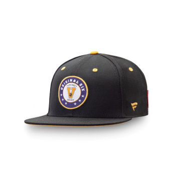 NHL produkty czapka flat baseballówka Original Six Fitted - Black/Gold