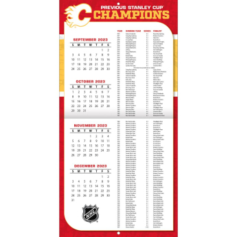 Calgary Flames kalendarz 2024 Wall Calendar