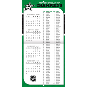 Dallas Stars kalendarz 2024 Wall Calendar