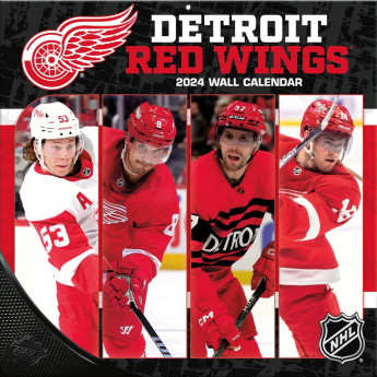 Detroit Red Wings kalendarz 2024 Wall Calendar