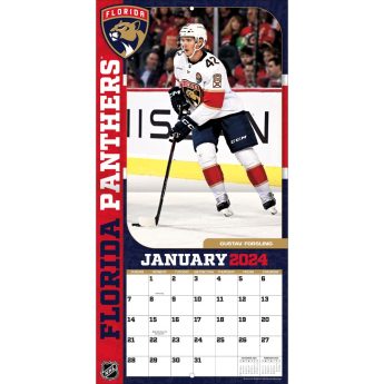 Florida Panthers kalendarz 2024 Wall Calendar