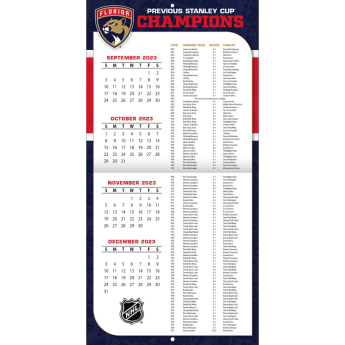 Florida Panthers kalendarz 2024 Wall Calendar
