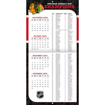 Chicago Blackhawks kalendarz 2024 Wall Calendar