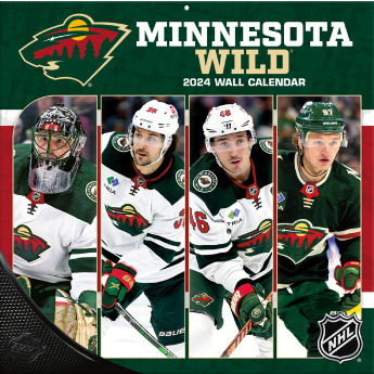 Minnesota Wild kalendarz 2024 Wall Calendar