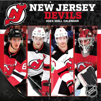 New Jersey Devils kalendarz 2024 Wall Calendar
