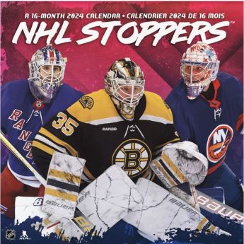 NHL produkty kalendarz Stoppers 2024 Wall Calendar
