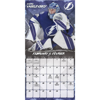 NHL produkty kalendarz Stoppers 2024 Wall Calendar