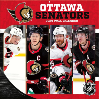 Ottawa Senators kalendarz 2024 Wall Calendar