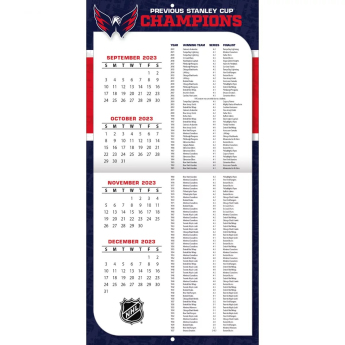Washington Capitals kalendarz 2024 Wall Calendar