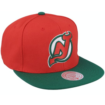 New Jersey Devils czapka flat baseballówka NHL Team 2 Tone 2.0 Pro Snapback