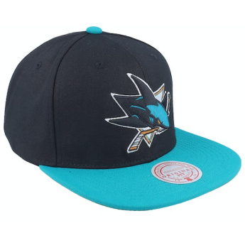 San Jose Sharks czapka flat baseballówka NHL Team 2 Tone 2.0 Pro Snapback
