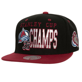 Colorado Avalanche czapka flat baseballówka NHL Xl Champions Snapback