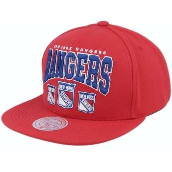 New York Rangers czapka flat baseballówka NHL Champ Stack Snapback