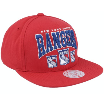New York Rangers czapka flat baseballówka NHL Champ Stack Snapback