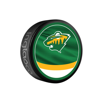 Minnesota Wild krążek Reverse Retro Jersey 2022 Souvenir Collector Hockey Puck