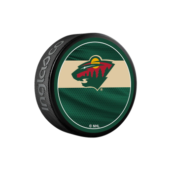 Minnesota Wild krążek Reverse Retro Jersey 2022 Souvenir Collector Hockey Puck