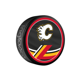 Calgary Flames krążek Reverse Retro Jersey 2022 Souvenir Collector Hockey Puck