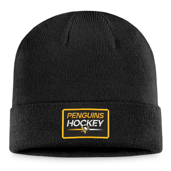 Pittsburgh Penguins czapka zimowa Authentic Pro Prime Cuffed Beanie black