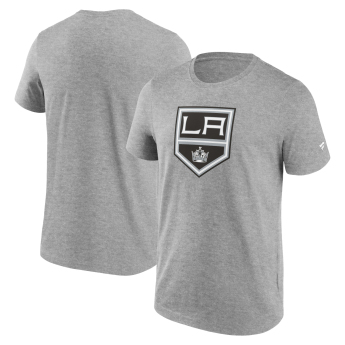 Los Angeles Kings koszulka męska Primary Logo Graphic T-Shirt Sport Gray Heather
