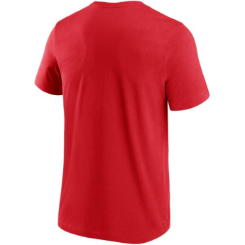 Chicago Blackhawks koszulka męska Chrome Graphic T-Shirt Athletic Red