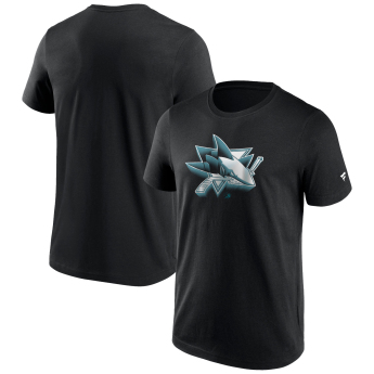 San Jose Sharks koszulka męska Chrome Graphic T-Shirt Black