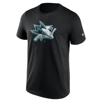 San Jose Sharks koszulka męska Chrome Graphic T-Shirt Black