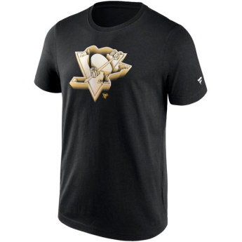 Pittsburgh Penguins koszulka męska Chrome Graphic T-Shirt Black