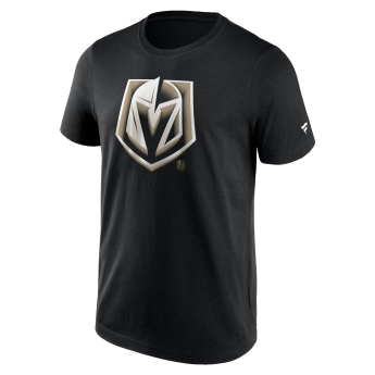 Vegas Golden Knights koszulka męska Chrome Graphic T-Shirt Black