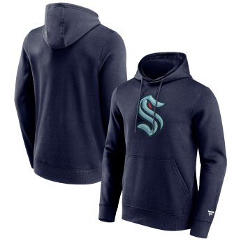 Seattle Kraken męska bluza z kapturem Logo Graphic Hoodie Maritime Blue