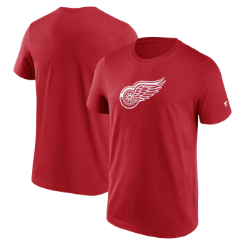 Detroit Red Wings koszulka męska Primary Logo Graphic Athletic Red