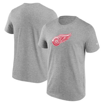 Detroit Red Wings koszulka męska Logo Graphic Sport Gray Heather