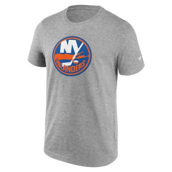 New York Islanders koszulka męska Primary Logo Graphic Sport Gray Heather