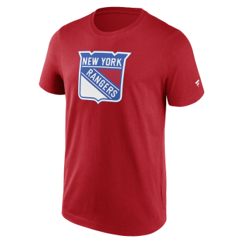 New York Rangers koszulka męska Primary Logo Graphic Athletic Red