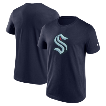 Seattle Kraken koszulka męska Primary Logo Graphic Maritime Blue