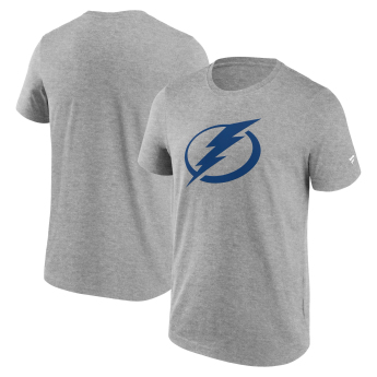 Tampa Bay Lightning koszulka męska Primary Logo Graphic Sport Gray Heather