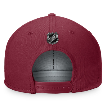 Colorado Avalanche czapka flat baseballówka Authentic Pro Prime Flat Brim Snapback red