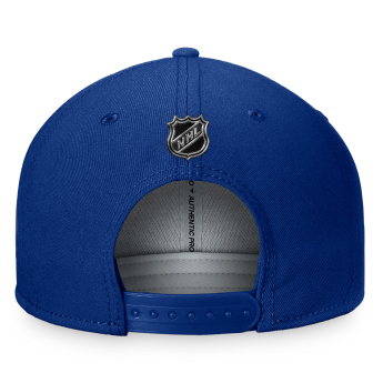 Edmonton Oilers czapka flat baseballówka Authentic Pro Prime Flat Brim Snapback blue