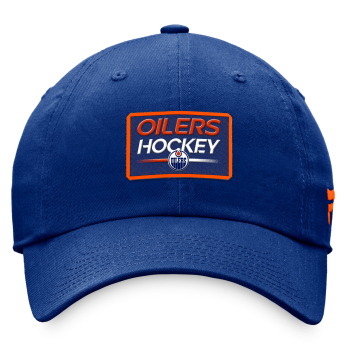 Edmonton Oilers czapka baseballówka Authentic Pro Prime Graphic Unstructured Adjustable blue