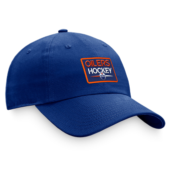 Edmonton Oilers czapka baseballówka Authentic Pro Prime Graphic Unstructured Adjustable blue