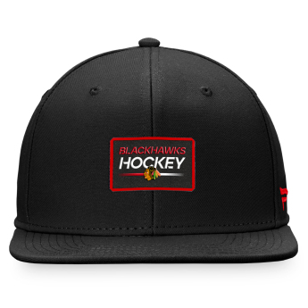 Chicago Blackhawks czapka flat baseballówka Authentic Pro Prime Flat Brim Snapback black