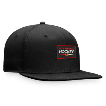 Chicago Blackhawks czapka flat baseballówka Authentic Pro Prime Flat Brim Snapback black