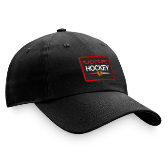 Chicago Blackhawks czapka baseballówka Authentic Pro Prime Graphic Unstructured Adjustable black