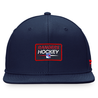 New York Rangers czapka flat baseballówka Authentic Pro Prime Flat Brim Snapback navy