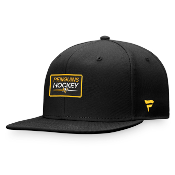 Pittsburgh Penguins czapka flat baseballówka Authentic Pro Prime Flat Brim Snapback black