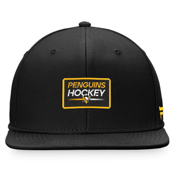 Pittsburgh Penguins czapka flat baseballówka Authentic Pro Prime Flat Brim Snapback black