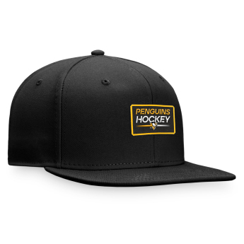 Pittsburgh Penguins czapka flat baseballówka Authentic Pro Prime Flat Brim Snapback black