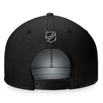 San Jose Sharks czapka flat baseballówka Authentic Pro Prime Flat Brim Snapback black